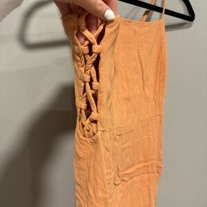 orange altar’d state dress